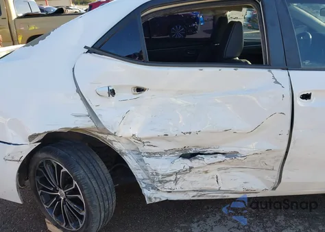 2016 Toyota Corolla S Plus z USA, uszkodzony, nr VIN 5YFBURHE7GP434370